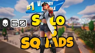 60 Elimination Solo vs Squads WINS Full Gameplay (Fortnite Chapter 5 Season 1)