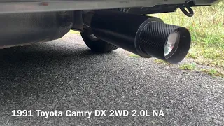 Custom exhaust Toyota Camry