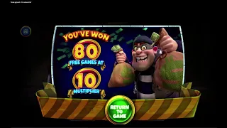 Golden Euro Casino - Cash Bandits 3. 10x multiplier