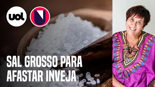 MÁRCIA FERNANDES ensina simpatia com SAL GROSSO para afastar INVEJA