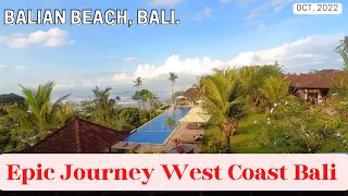 WOW,... Balian Beach West Coast Bali So Amazing || BALI TRAVEL GUIDE