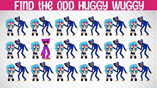 Odd Ones Out Huggy Wuggy #Puzzles 1 | Spot The Difference Fnf Huggy Wuggy