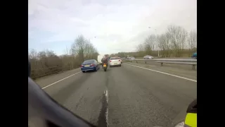 Bike filtering in traffic