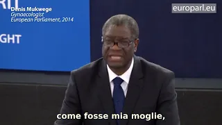 Il discorso di Denis Mukwege sulla violenza sessuale in Congo