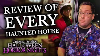 Tom Reviews Every Haunted House from Halloween Horror Nights 31 at Universal Studios Florida