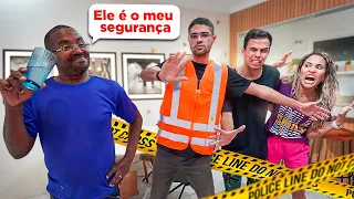 O DESCONHECIDO TROUXE UM SEGURANÇA PARA PROTEGER ELE! - INACREDITÁVEL!