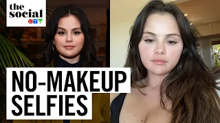 Selena Gomez’s bares all in makeup-free selfies | The Social