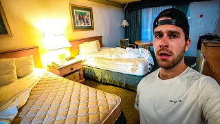 Do NOT book this NIGHTMARE hotel near Disney World | Hotel check In horror story