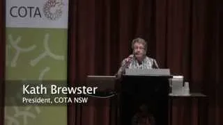 COTA NSW Parliamentary Forum: Let's talk about dying - Kath Brewster
