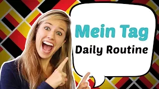 GERMAN LESSON 51: Tagesablauf / Daily Routine in German !