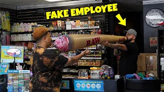 Fake Employee Prank Gone Wrong - SMOKE SHOP