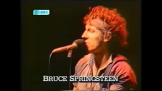 1984 Bruce Springsteen working class/anti-Reagan statement