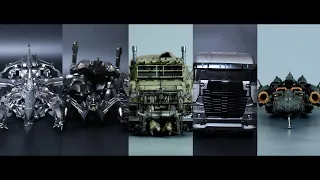 Transformers Stop Motion - Megatron Galvatron Truck Car Robot Toys Movie 1,2,3,4,5