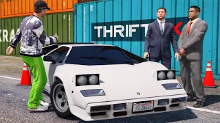 РЕАЛЬНАЯ ЖИЗНЬ В GTA 5 - ИМПОРТНАЯ LAMBORGHINI COUNTACH! ГАРВИН ПОДАРИЛ МНЕ ЛАМБУ! 🌊ВОТЕР