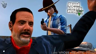 GTA V! ХОДЯЧИЕ МЕРТВЕЦЫ: КАРЛ УБИВАЕТ НИГАНА! ЗОМБИ АПОКАЛИПСИС! ВИДЕО МОДОВ GTA V MODS [ГТА 5 МОДЫ]