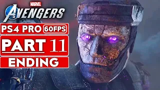 MARVEL'S AVENGERS ENDING Gameplay Walkthrough Part 11 [1080P HD 60FPS PS4 PRO] - (FULL GAME)