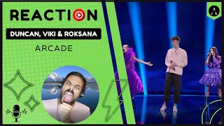 REACTION to DUNCAN LAURENCE & VIKI GABOR & ROKSANA WEGIEL – “Arcade" | Junior Eurovision 2020