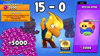 15-0 in CHAMPIONSHIP CHALLENGE + BOX OPENING! Brawl Stars