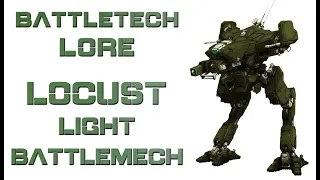 Battletech Lore - Locust Light Battlemech