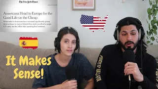 Why Americans Are FLEEING To Spain | Americans React | Loners #64