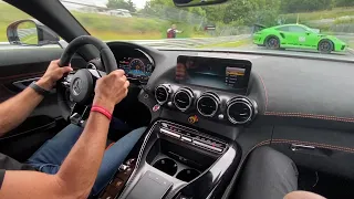 AMG GT BLACK SERIES Nürburgring HOTLAP! +CRASH?!