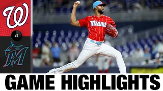 Nationals vs. Marlins Game Highlights (9/24/22) | MLB Highlights