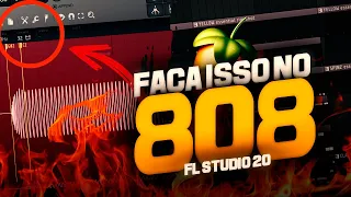 COMO DEIXAR O 808 BATENDO FORTE | FL STUDIO 20