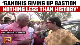 'Huge Compliment', Smriti Irani Retorts As Congress Taunts Her Over Amethi | Smriti Irani Exclusive