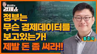 [홍사훈의 경제쇼] 홍춘욱 - 정부는 무슨 경제데이터를 보고 있는가! 제발 돈 좀 써라!ㅣKBS 230828 방송