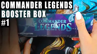 ASMR - Magic The Gathering Commander Legends Draft Booster Box #1