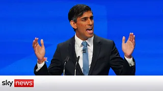 In Full: Chancellor Rishi Sunak speaks at the Conservative Party conference