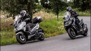 BMW C 400 GT vs. Honda Forza 350: Luxus střední třídy