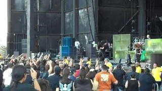 Machine Head "Halo" live at mayhem fest 7/16/11 hardrock pavilion