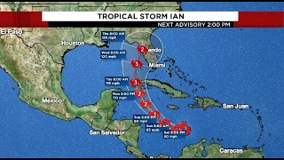 TRACK, MODELS, MORE: Tropical Storm Ian expected to rapidly strengthen over Caribbean