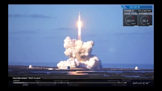 I added David Bowie's Life on Mars onto SpaceX's Falcon Heavy test flight