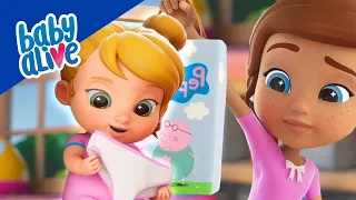 Bébés Sac à Langer 🌈 Dessin Animé Pour Bébé 👶🏼 Poupée  Baby Alive Français 💕