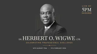 CELEBRATING PROFESSIONAL EXCELLENCE - HERBERT O. WIGWE