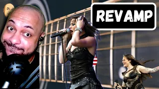 FIRST TIME REACTING TO | ReVamp - Here's My Hell (Live)