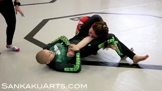 Girls NoGi Grappling PA 2019 01 Mona Bailey Triangle Armbar Submission