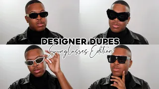 Designer Sunglasses Dupes | Balenciaga + Louis Vuitton & More