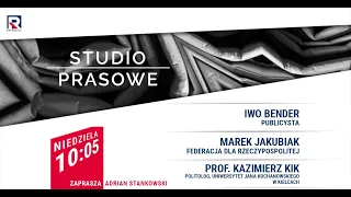 Jesteśmy na wojnie ideologicznej - Iwo Bender, Marek Jakubiak, prof. Kazimierz Kik | Studio Prasowe