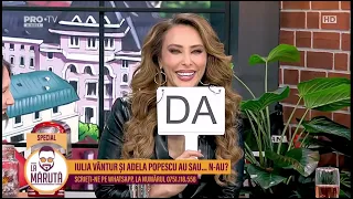 🔞Au sau N-au… cu Iulia Vântur și Adela Popescu 😱