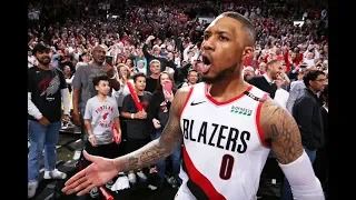 Every Angle of Damian Lillard's EPIC Game-Winner vs. OKC | Celebration, Postgame Interview