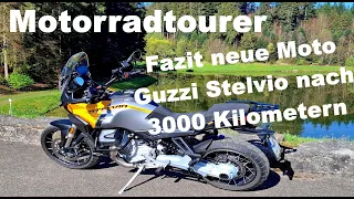 Motorradtourer - First conclusion - 3000 kilometres with the new Moto Guzzi Stelvio - Dream bike ??