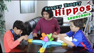 Hungry Hippos Launchers Game    family and friends party challenge games   Toys Review