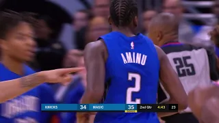 Al-Farouq Aminu Full Play 10/30/19 New York Knicks vs Orlando Magic | Smart Highlights