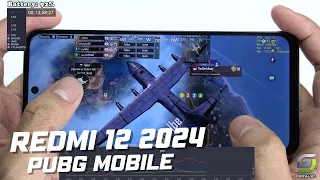 Xiaomi Redmi 12 test game PUBG Mobile Update 2024 | Helio G88