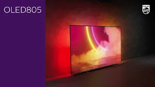 PHILIPS WORLD'S only OLED with AMBILIGHT