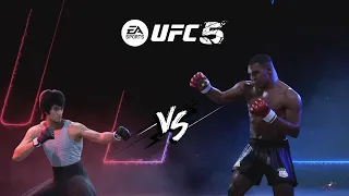 EA Sports UFC 5 - Bruce Lee '72 vs Mike Tyson '88 (Legendary Difficulty)