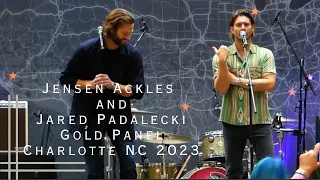 Jensen Ackles & Jared Padalecki || Gold Panel || Highlights || #SPNNC2023